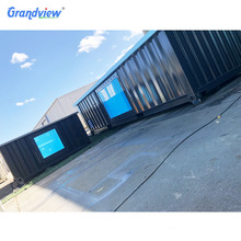 prefab structure customized waterproof fiberglass acrylic swimming container pool